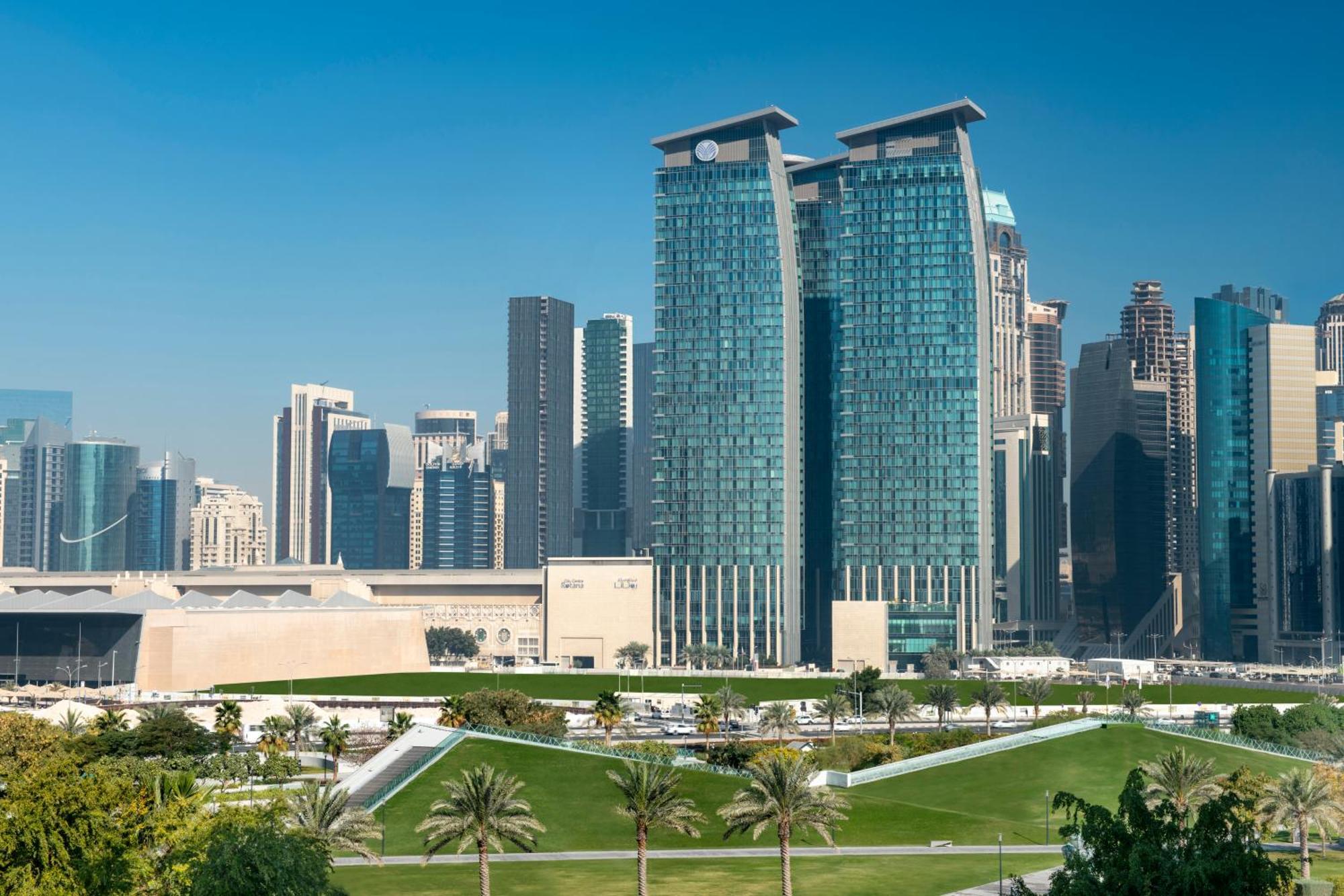 City Centre Rotana Doha Exterior foto The Aspire Zone